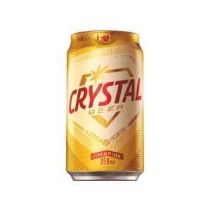 CERVEJA CRYSTAL PILSEN LATA 350 ML PC12